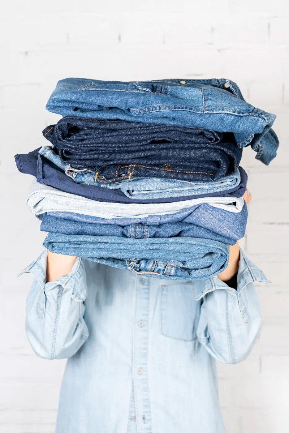 Denim clothing category selection