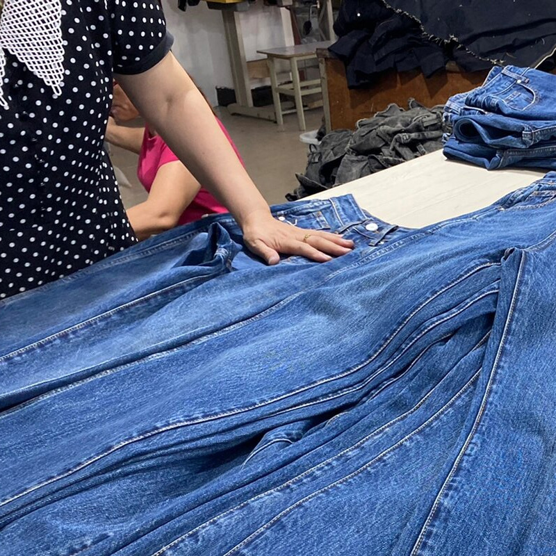 Denim garment quality inspection