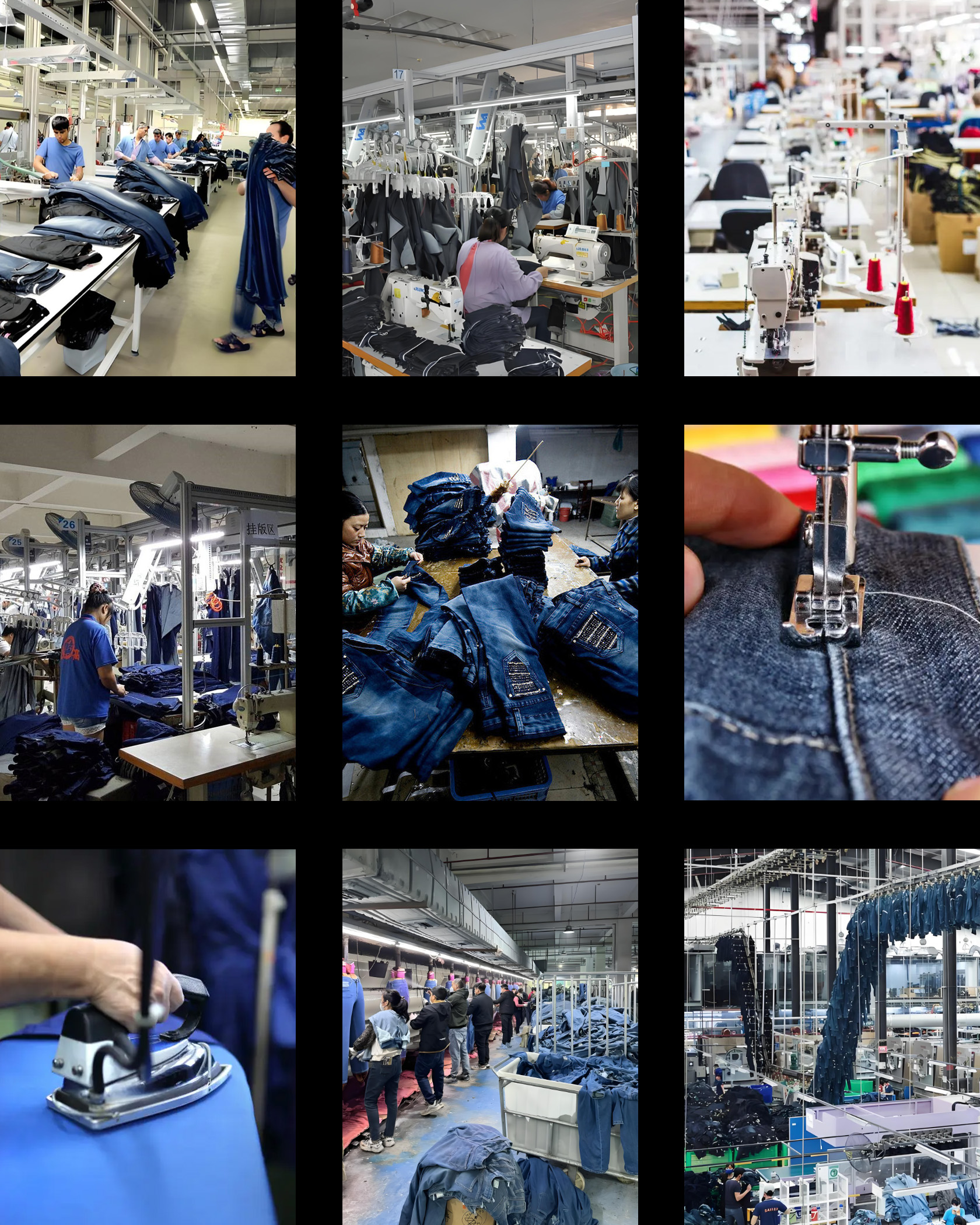Denim clothing manufacturer