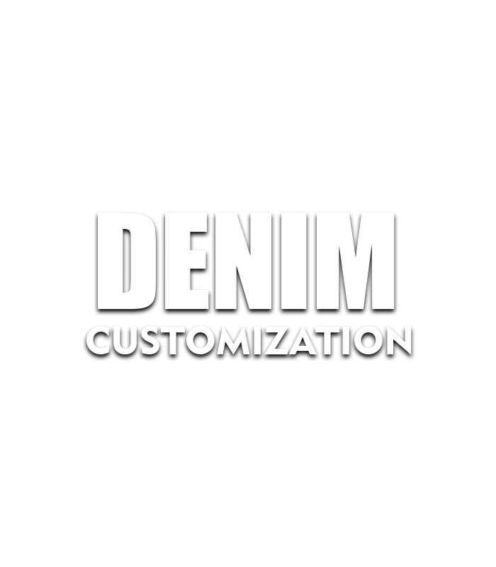 men denim set