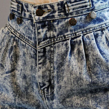 Washed vintage jeans