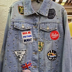 Custom Denim Clothing Mini Badge