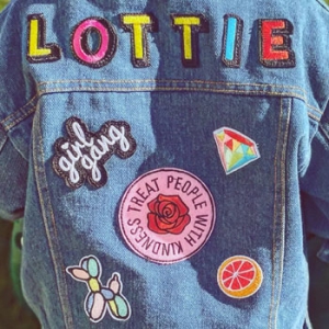 Affixed Cloth Embroidery Denim Clothing