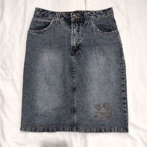 Denim skirts