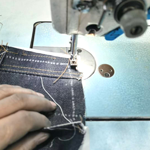 Denim stitching