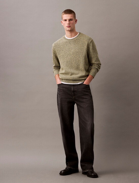 men's black denim pants