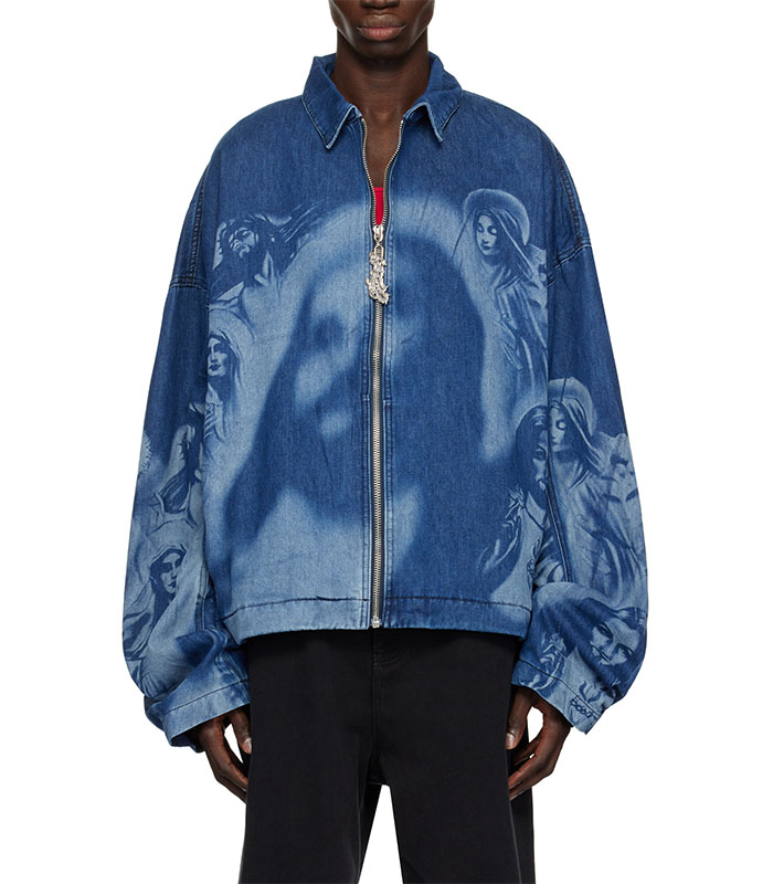 Denim Clothing Laser Engraving Jackets
