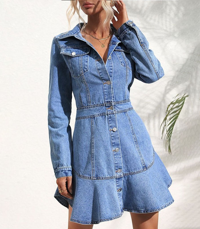 women's jean dresses