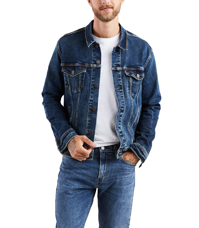 Custom Men's Denim Trucker Jacket