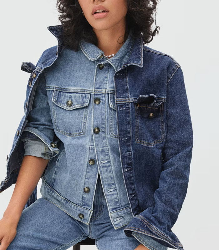 Custom Modern Jean Jacket