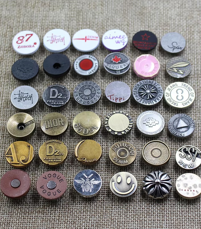 Manufacturers of custom denim buttons