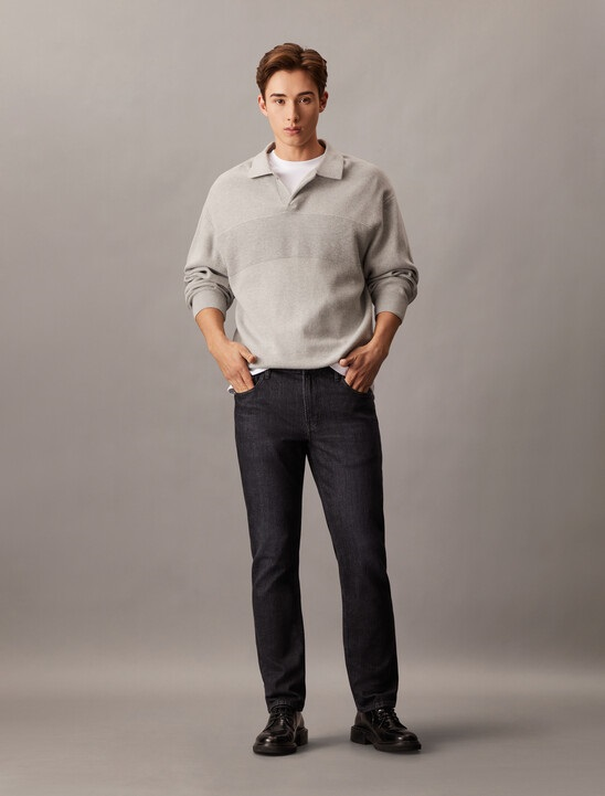 men's cargo denim jeans trouser pants oversize but