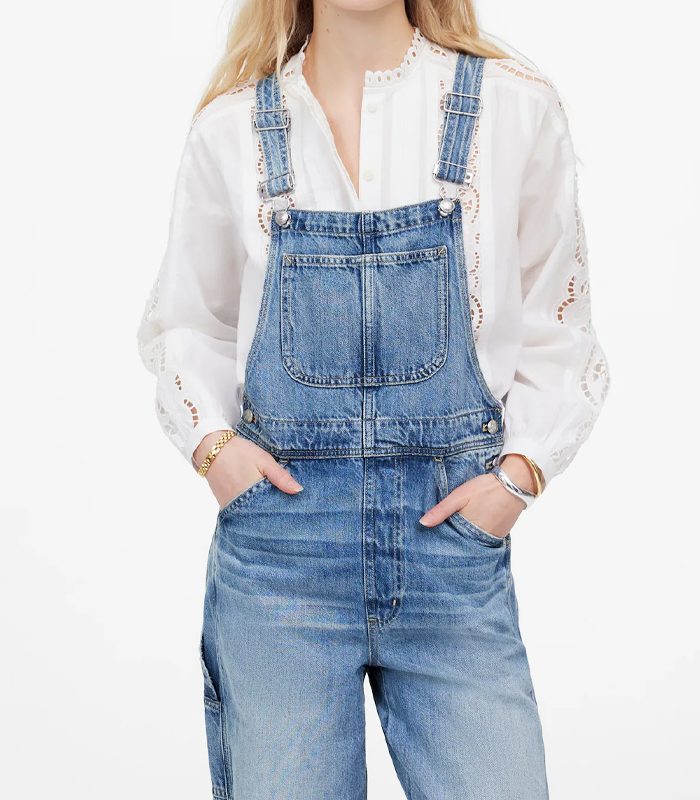 Custom Women's Denim Overalls