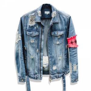 Custom Men's Denim Jackets & Coats