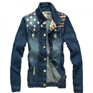 Custom Men's Denim Jackets & Coats