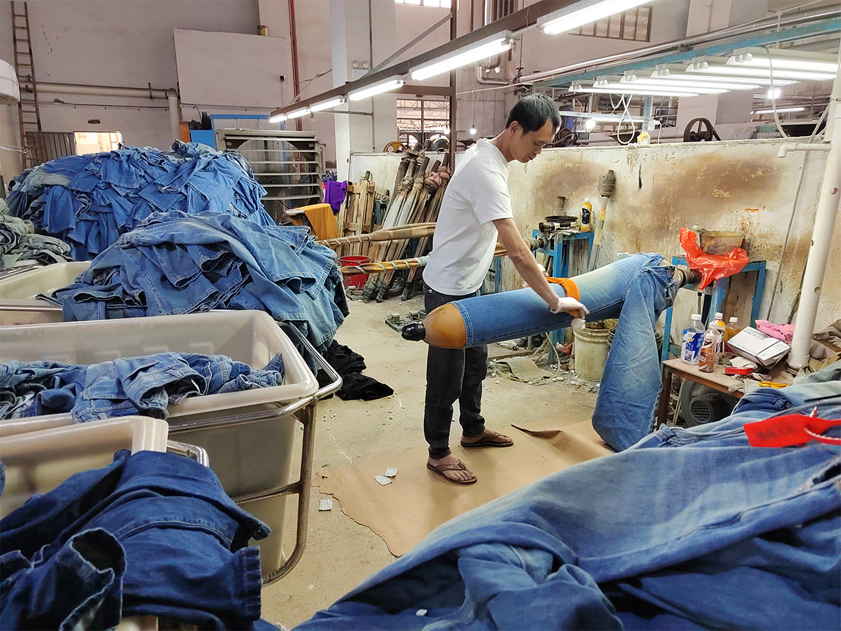 Manufacturer of denim clothing