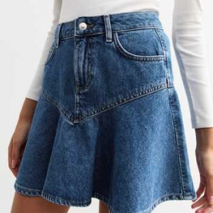 Custom Denim Maxi Skirt