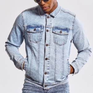 Custom Men's Denim Jackets & Coats