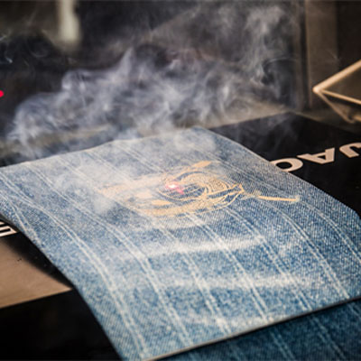 Clothing Laser Engraving