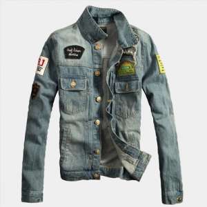 Custom Men's Denim Jackets & Coats