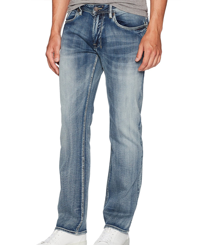 Mens Jean Classic Straight Leg Stretch