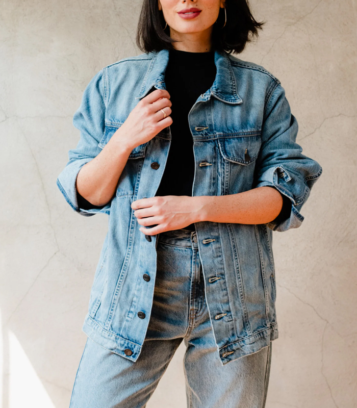 Custom Lennon Boyfriend Jacket for Women's