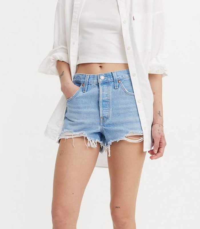 Custom Women's Denim Jean Shorts