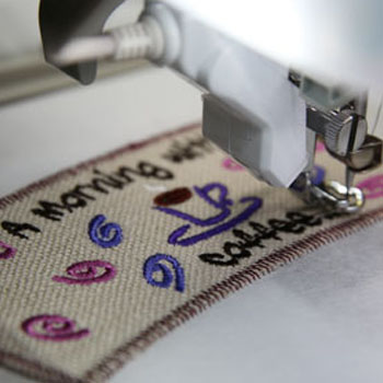 Affixed Cloth Embroidery Denim Clothing