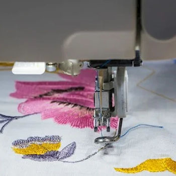Affixed Cloth Embroidery Denim Clothing