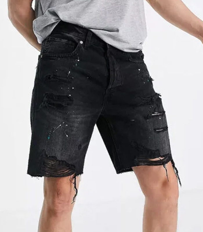 Custom Denim Shorts For Men