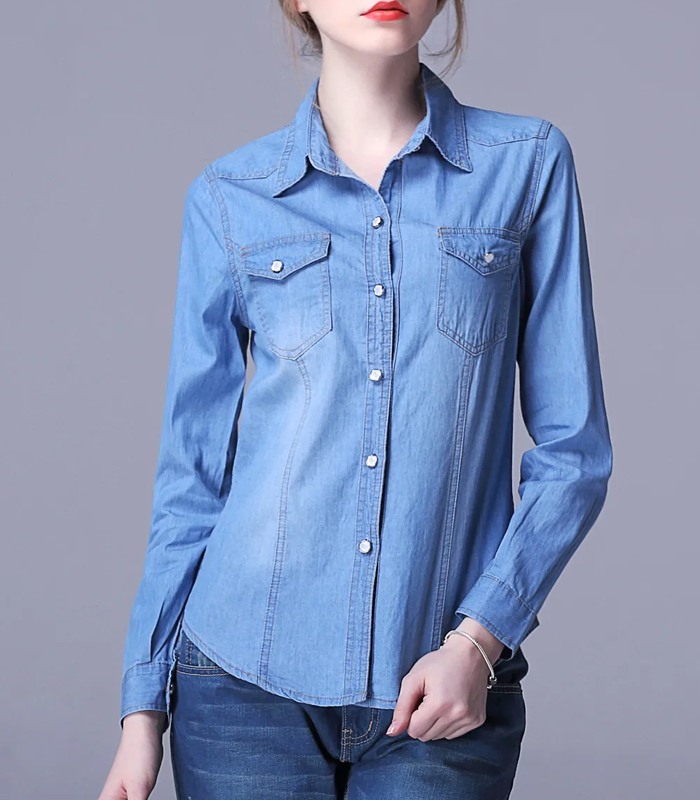 Custom Women's Denim Tops