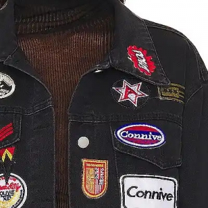Custom Denim Clothing Clothing Badge Craft