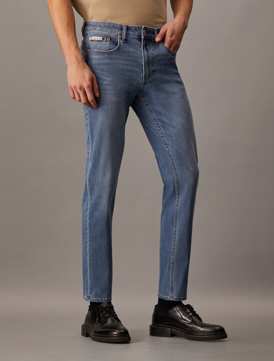new fashion men's denim denim cotton pants boys st