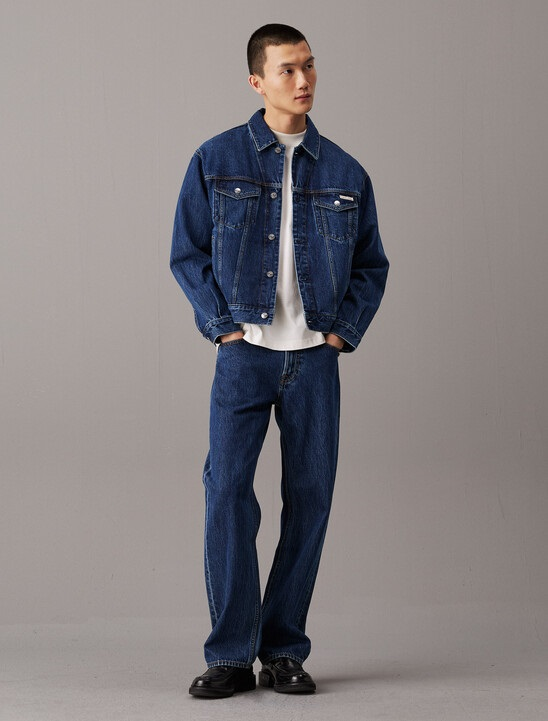 stretchy men's denim pants