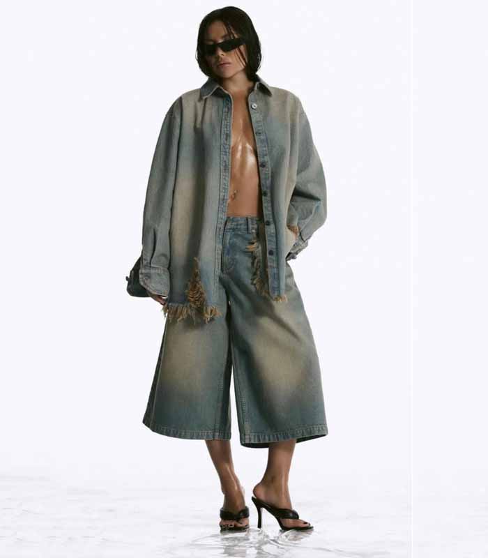 Casual Women’s Denim Co-Ord (Coordinated Set)