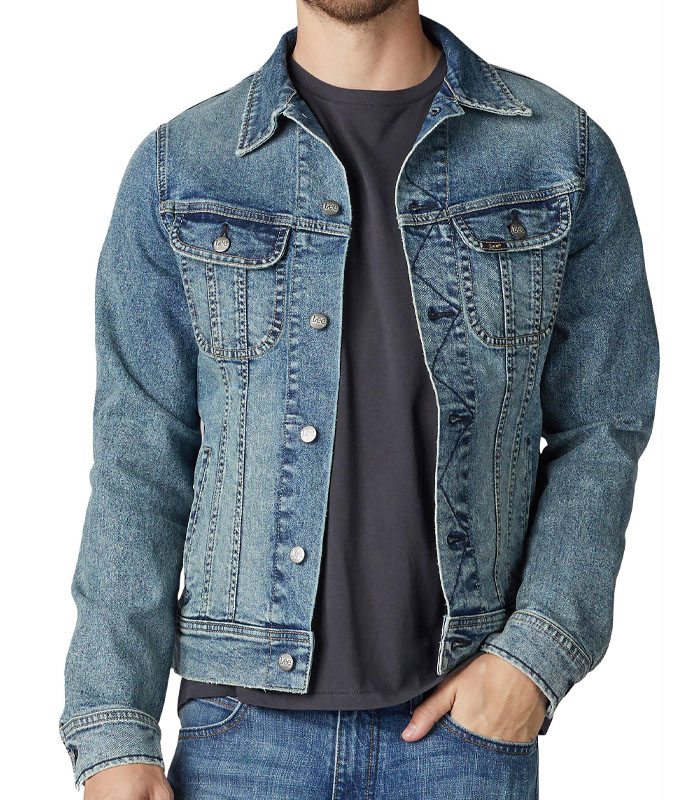Custom men's denim jackets