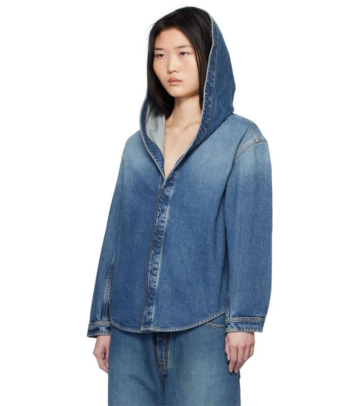 Denim hoodie 