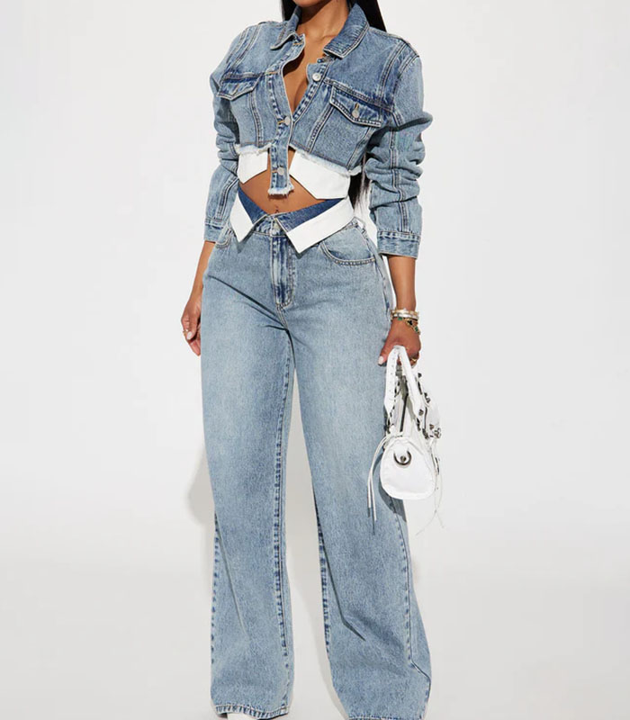 Custom Denim Sets for Women