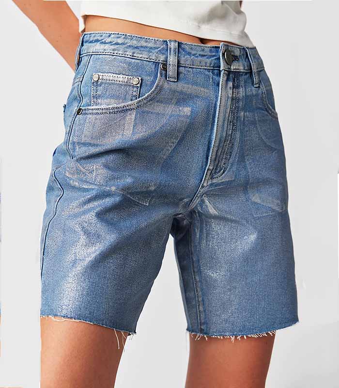 Boyfriend Denim Shorts