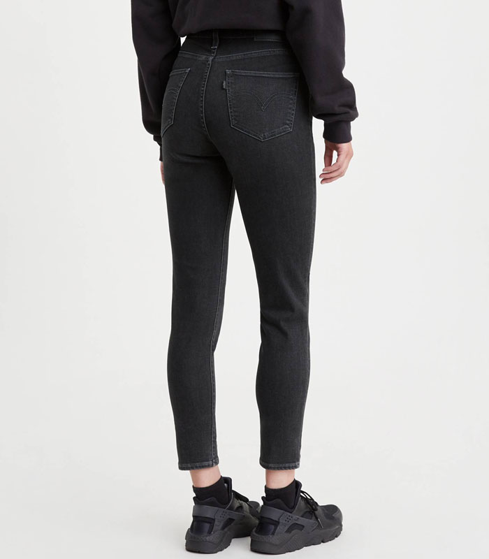 Custom black skinny jeans