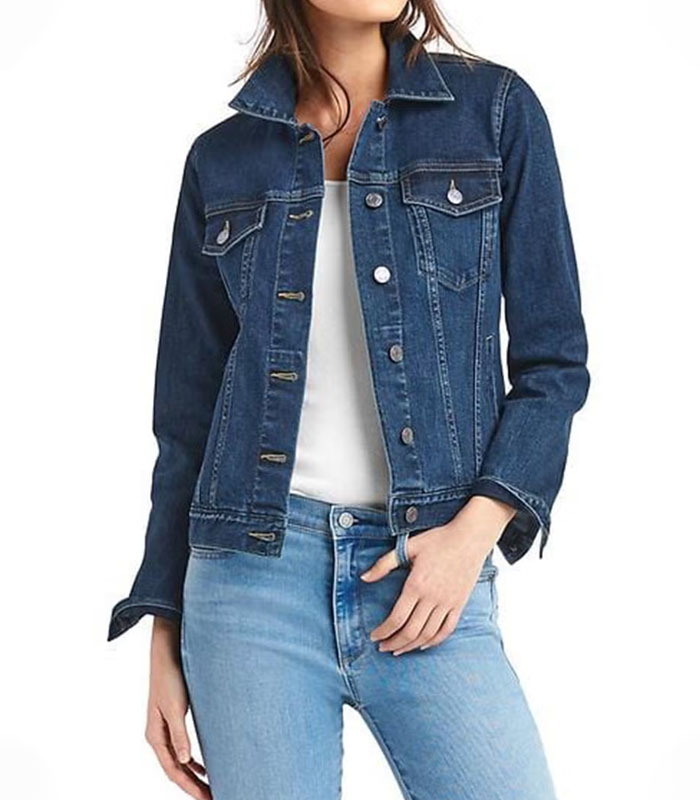 Custom jeans jacket