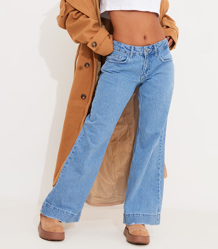 Custom blue jeans
