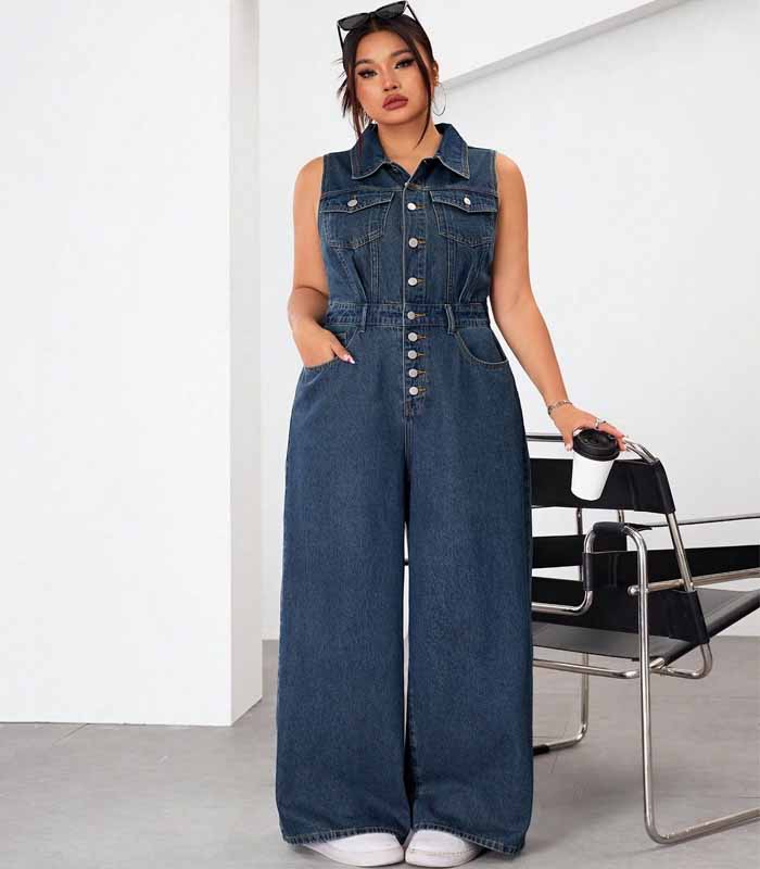 Plus-Size Women's Jumpsuit