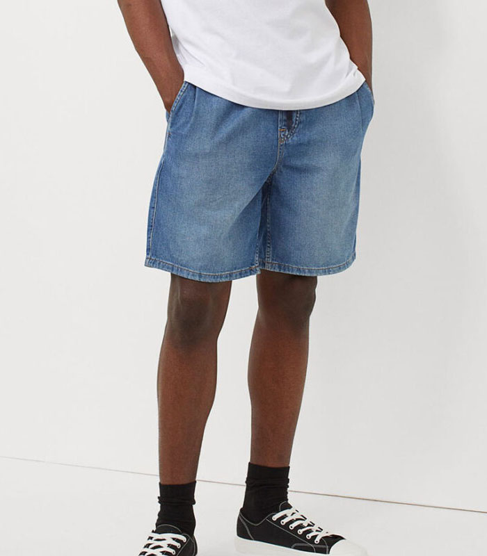 Custom denim shorts for men