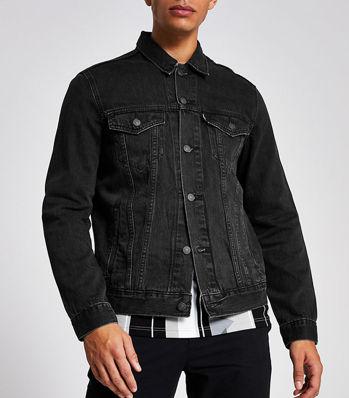 Customized jeans jacket men denim