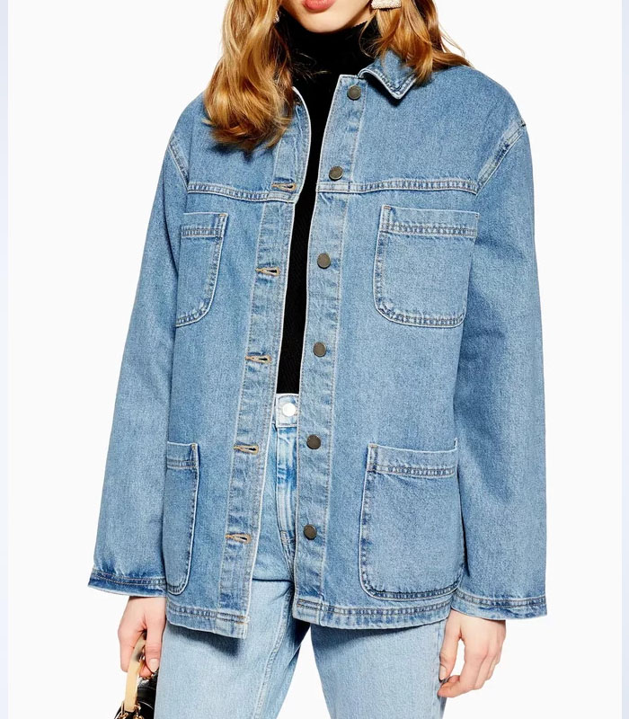 Custom Denim Shacket