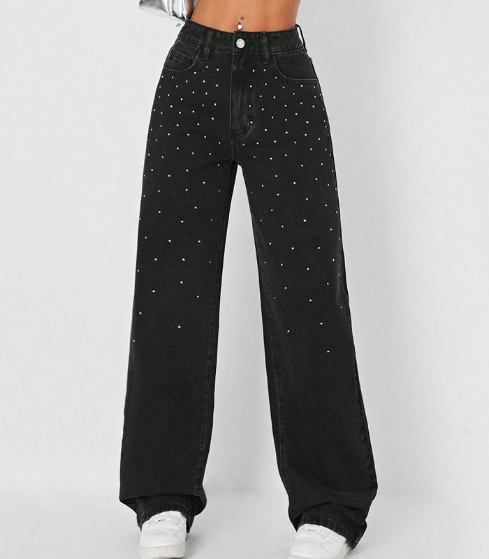 Sparkly party jeans