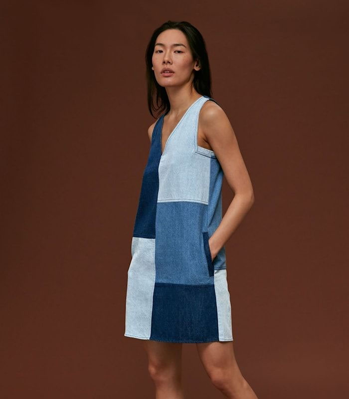 Patchwork denim