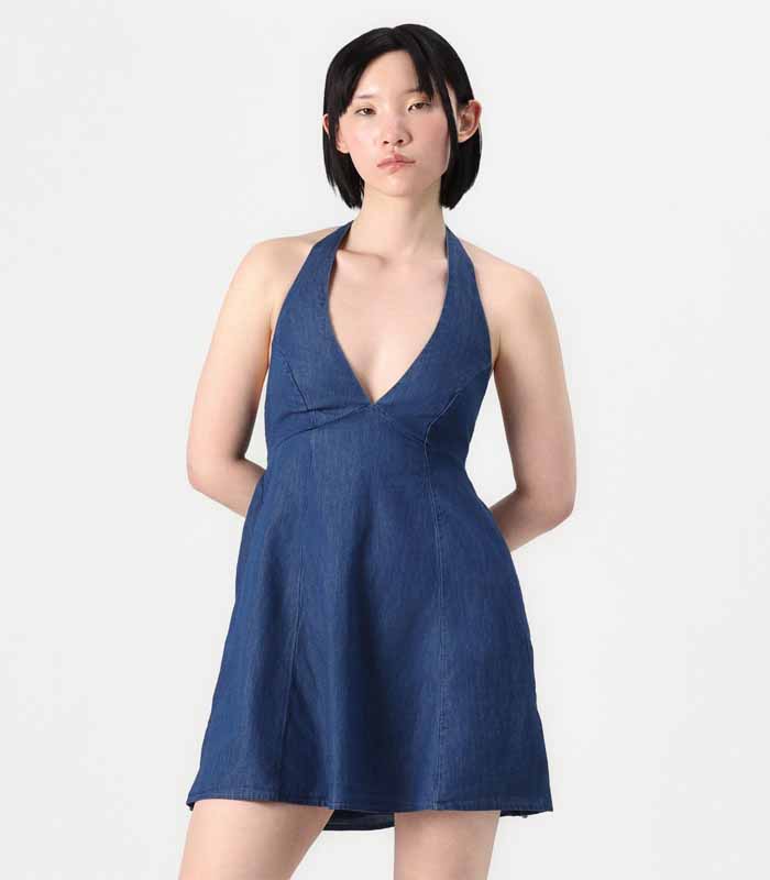 Denim dress - light blue denim