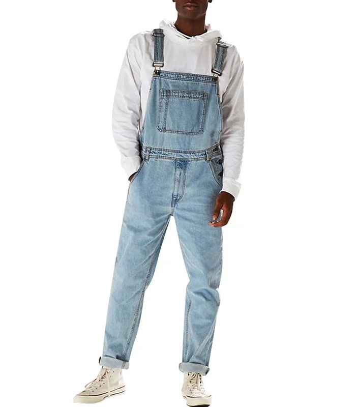 jumpsuit denim straple vaquero